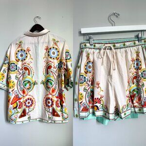 Amazon Multicolor Button Down Shirt